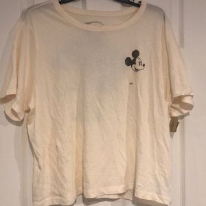NWT Mickey Crop Top